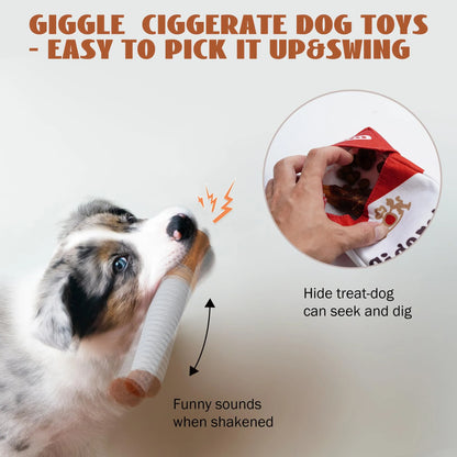 Wuffarette Zigarettenspielzeug für Hunde